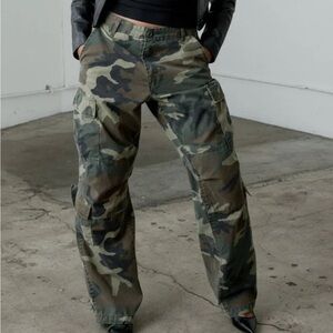 Local European Camo Cargo Pant